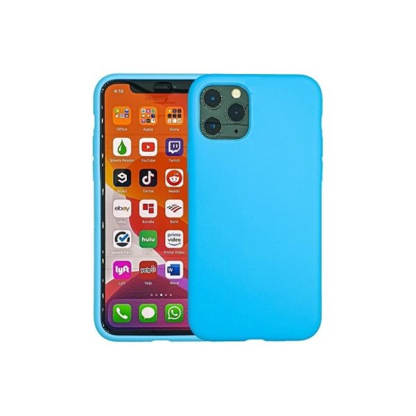 Iphone 11pro silicone case blue