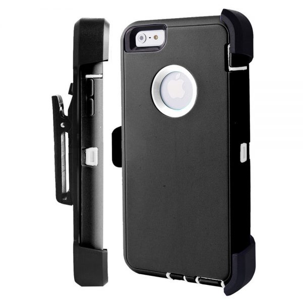 Iphone 7 Defender Case black white