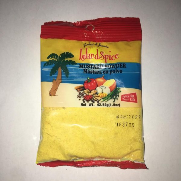 Island Spice Mustard Powder 1.5oz 1