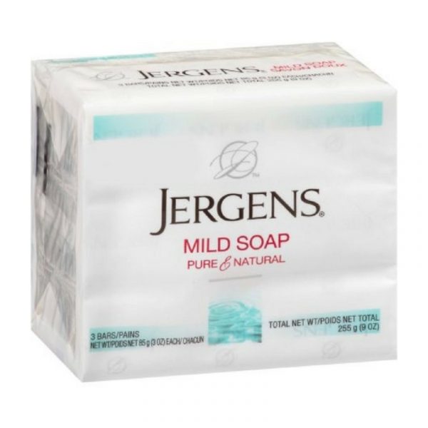 Jergens Mild Soap 3 oz x 4