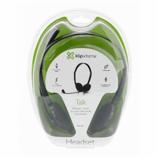 Klip Xtreme Conferencing Headset with In Line Volume Control KSH 280 3 1