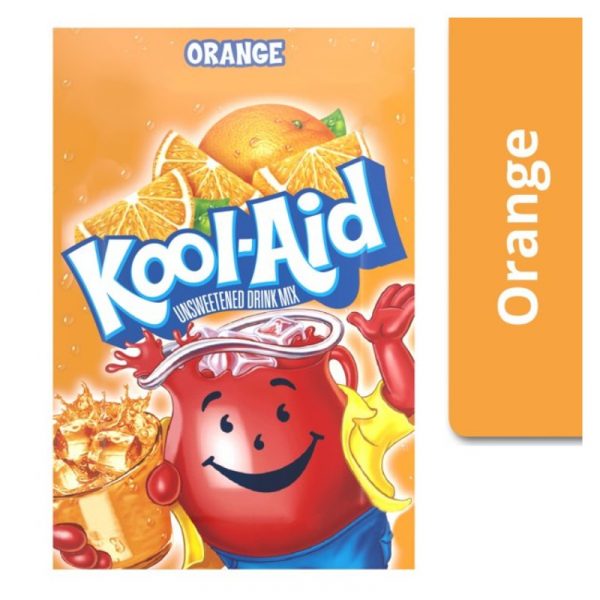 Kool Aid Unsweentened Drink Mix orange