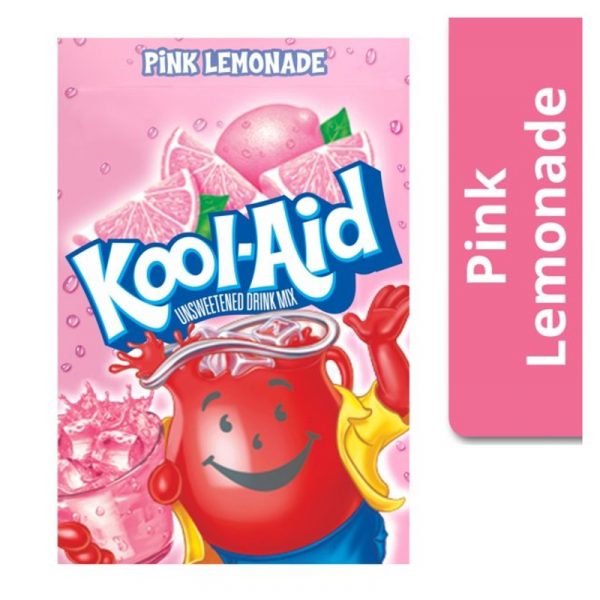 Kool Aid Unsweentened Drink Mix pink lemonade