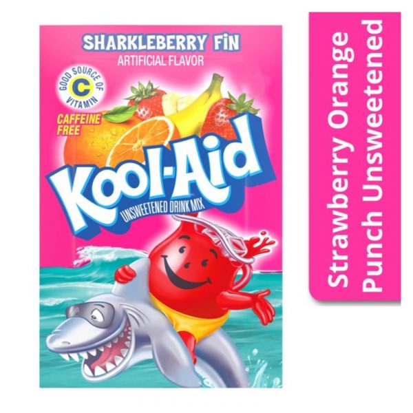 Kool Aid Unsweentened Drink Mix sharkleberry fin