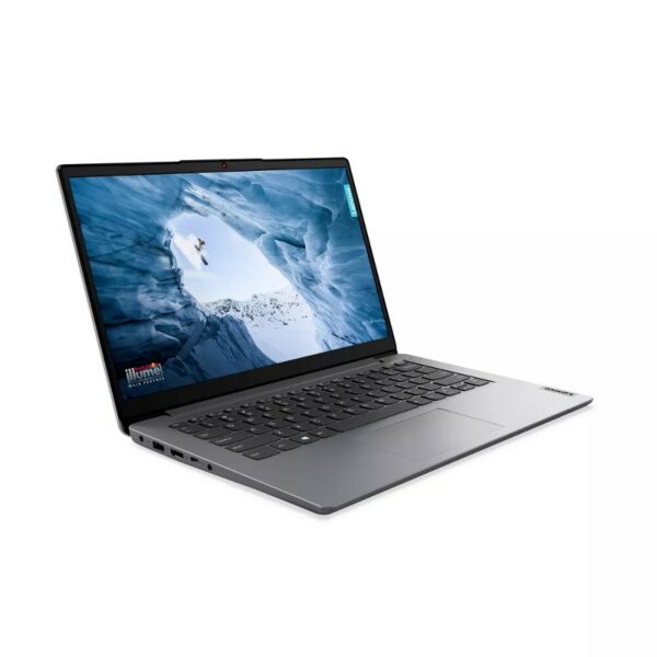 Lenovo IdeaPad 1 14 HD Laptop Intel Inside Cloud Grey 8GB RAM 256GB SSD Windows 11 Home S Mode – 14 AU7 2