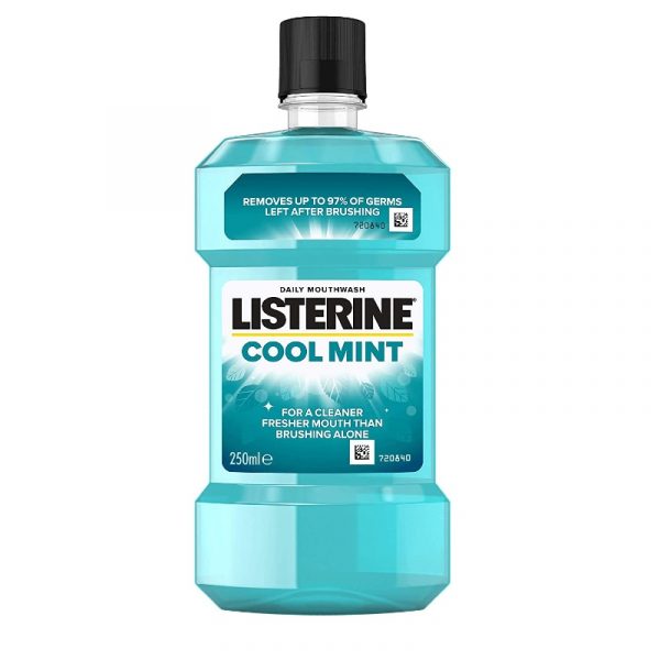 Listerine Antiseptic Mouth Wash Cool Mint 250ml 1