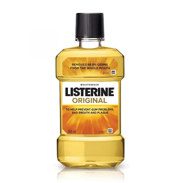 Listerine Antiseptic Mouth Wash Original 500ml 1