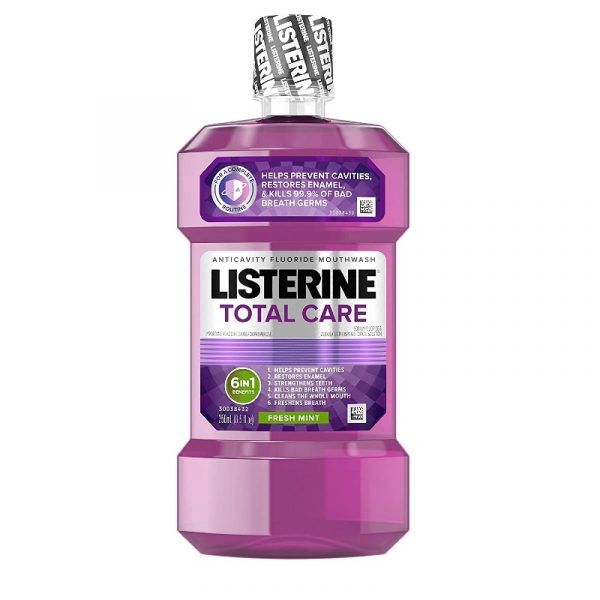 Listerine Antiseptic Mouth Wash Total Care 250ml 1