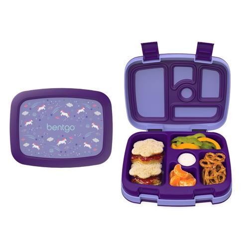 Bentgo Kids Leak-Proof, 5-Compartment Bento-Style Kids Lunch Box - Ideal  Portion Sizes for Ages 3 to 7, BPA-Free, Dishwasher Safe, Food-Safe  Materials