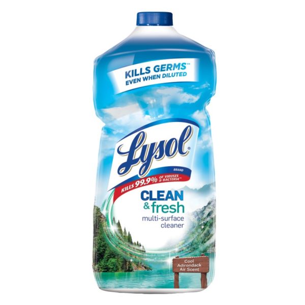 Lysol Clean Fresh Cool Adirondack Air Scent Multi Surface Cleaner 40 Fl. Oz