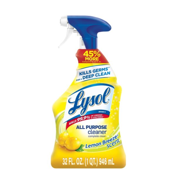Lysol Lemon Breeze Scent All Purpose Cleaner 32 Fl Oz