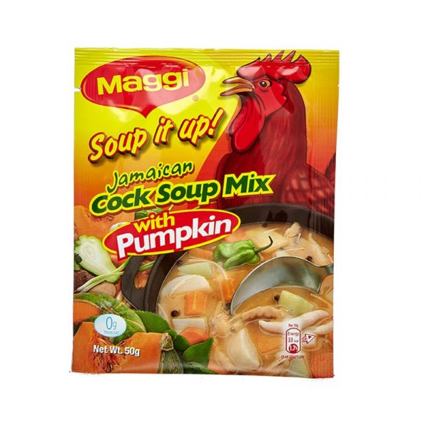 Maggi Soup It Up Jamaican Cock Soup Mix with Pumpkin