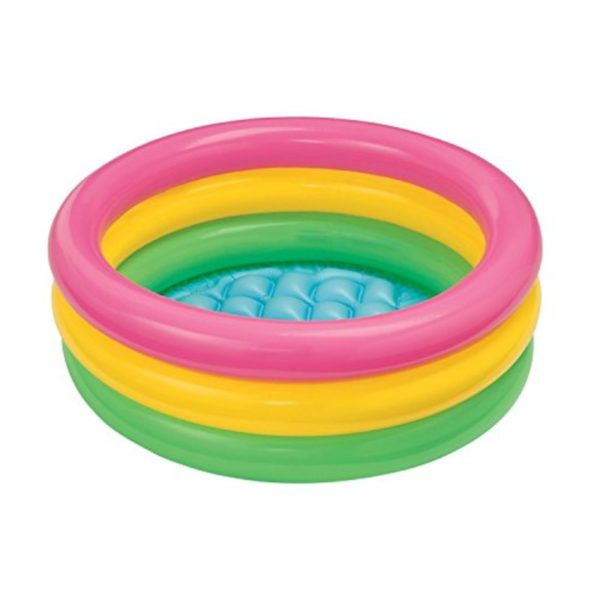 Multicolour Inflatable Baby Pool 1