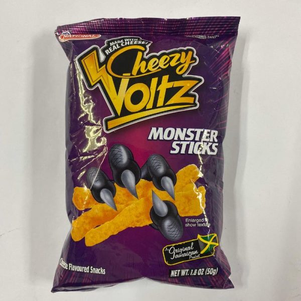 NATIONAL Cheezy Volt 50g monster sticks