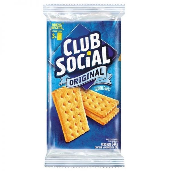 Nabisco Club Social Savoury Crackers original 1