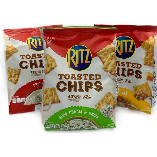 Nabisco Ritz Toasted Chips Cracker 3 flavours