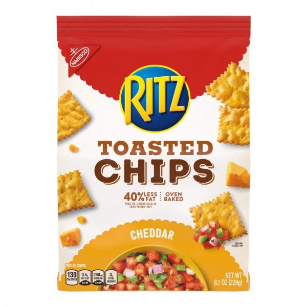 Nabisco Ritz Toasted Chips Cracker cheddar