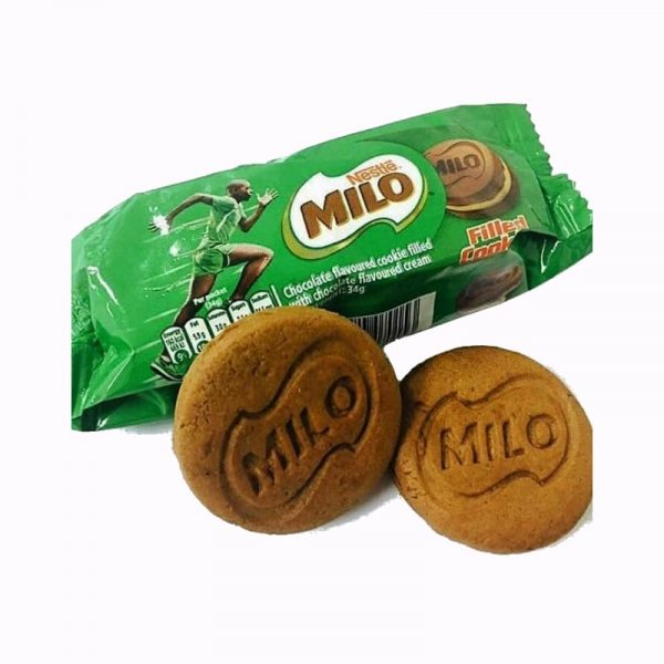 Nestle Milo Chocolate Flavoured Cookie Filled With Chocolate Flavoured Cream