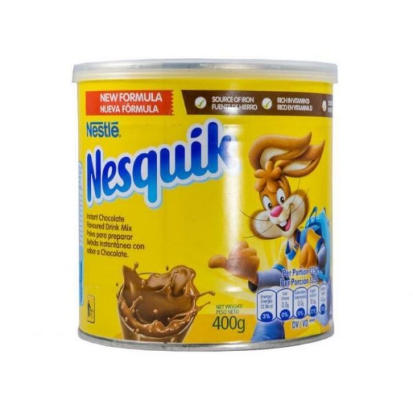 Nestle Nesquik Instant Chocolate Flavoured Drink Mix 400g 1