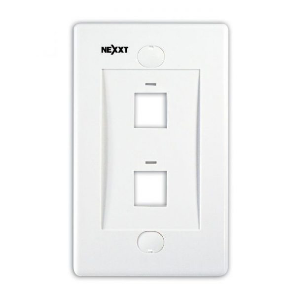Nexxt Solutions 2 PORT WALL PLATE PRODUCT
