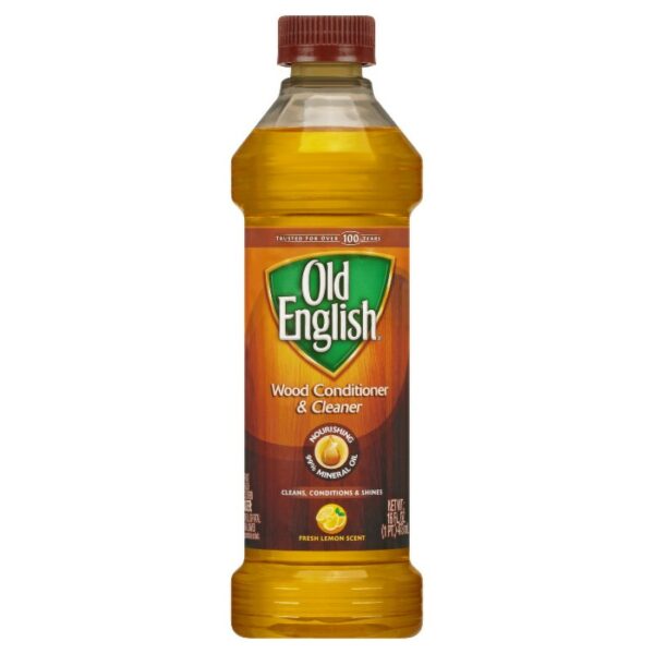Old English 16 Fl 0Z Fresh Lemon Oil Wood Conditioner Cleaner