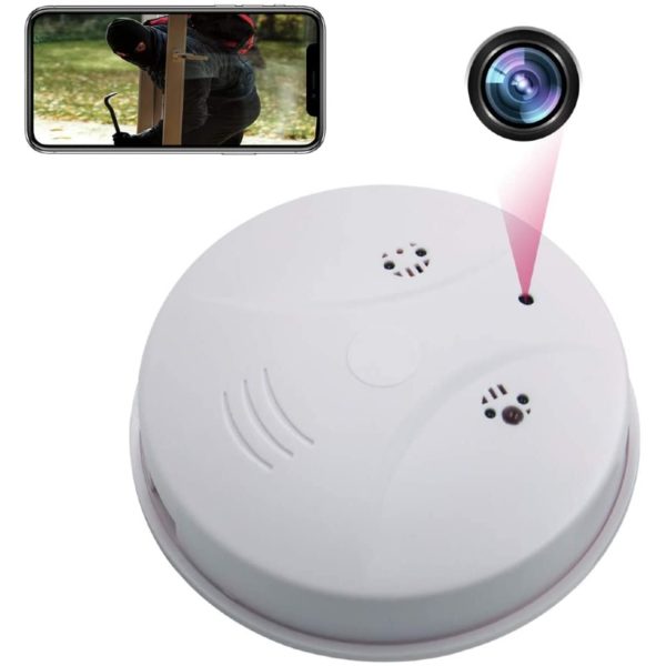 Pelay HD Smoke Detector Spy Camera 1