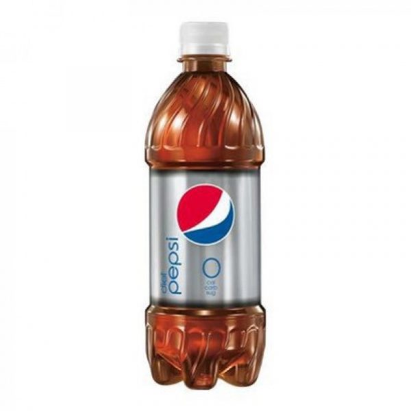 Pepsi Natural Cola Flavoured Carbonated Soft Drink Beverage 591mL Diet 1