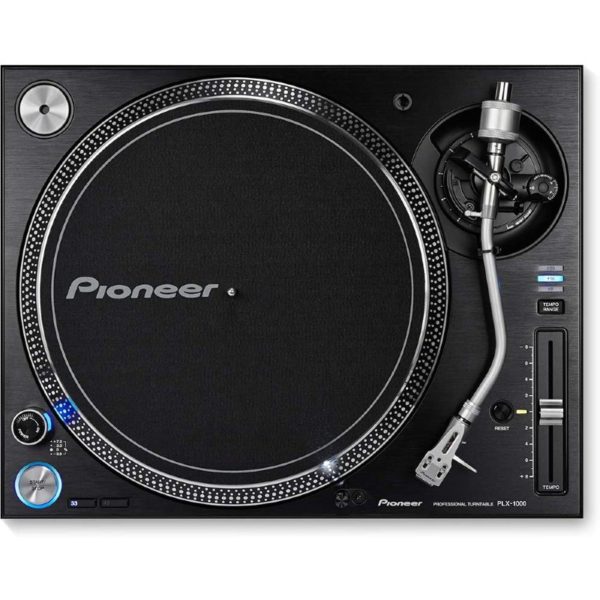 Pioneer DJ Direct Drive DJ Turntable Black 10.80 x 18.60 x 22.30 PLX1000