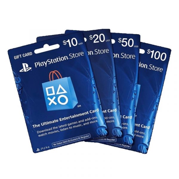 PlayStation PSN Gift Cards