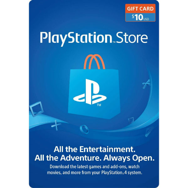playstation live gift card