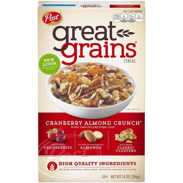 Post Great Grains Cranberry Almond Crunch