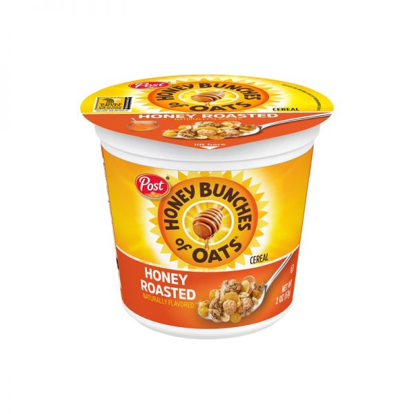 Post Honey Bunches of Oats Cereal Cup Honey Roasted