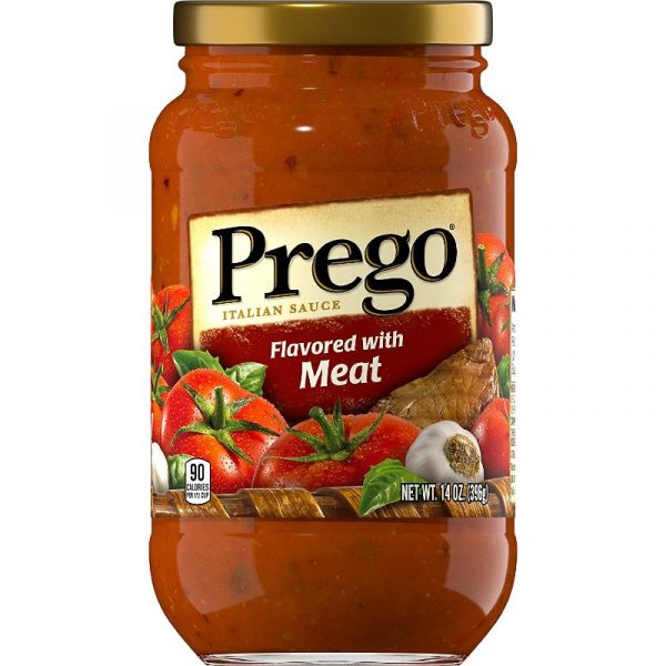 Prego Italian Sauce Meat flavour 1