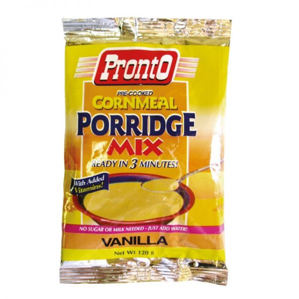 Pronto Pre Cooked Cornmeal Porridge Mix Vanilla