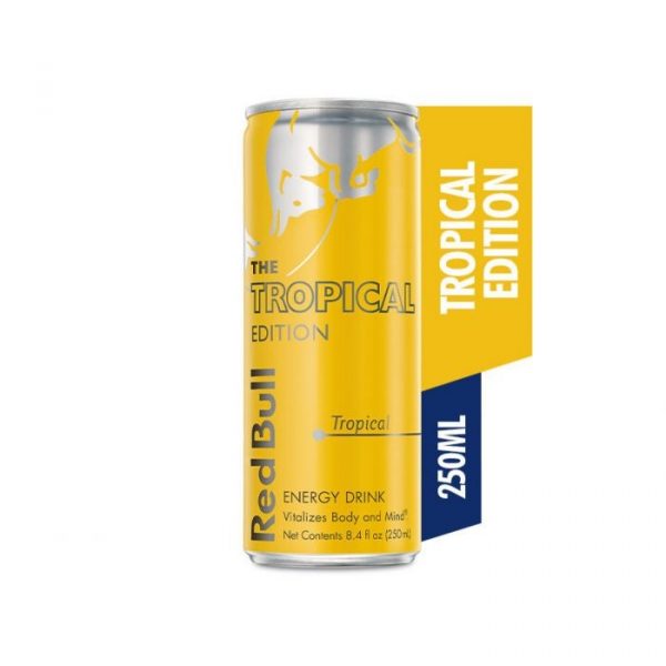 Red Bull Energy Drink 250mL Tropical 1
