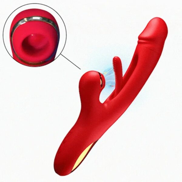 Red Flapping Vibrator 1