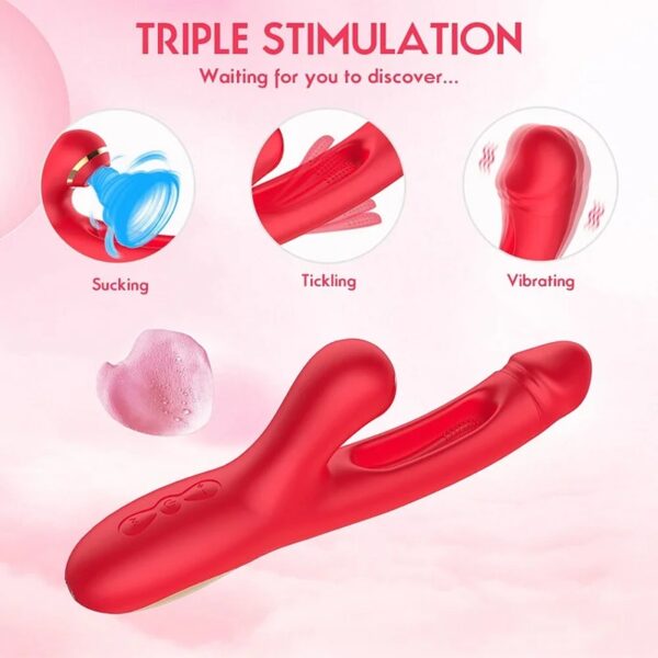 Red Flapping Vibrator 3