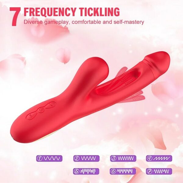 Red Flapping Vibrator 4
