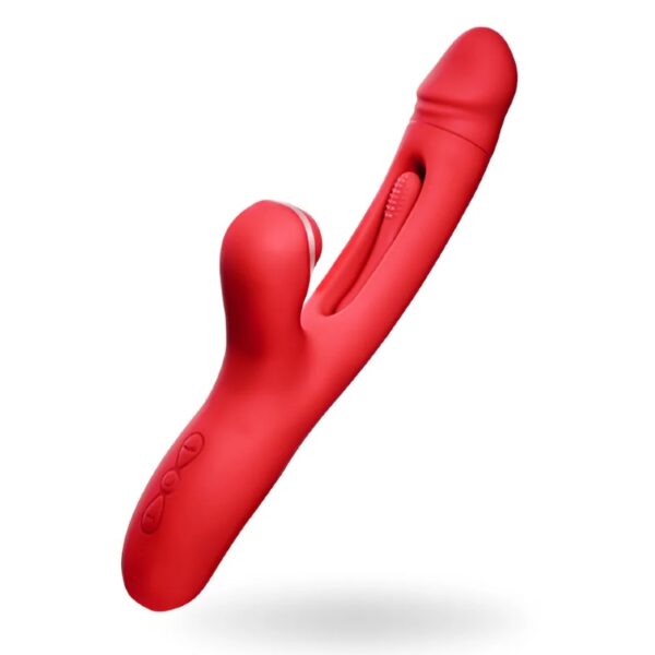 Red Flapping Vibrator