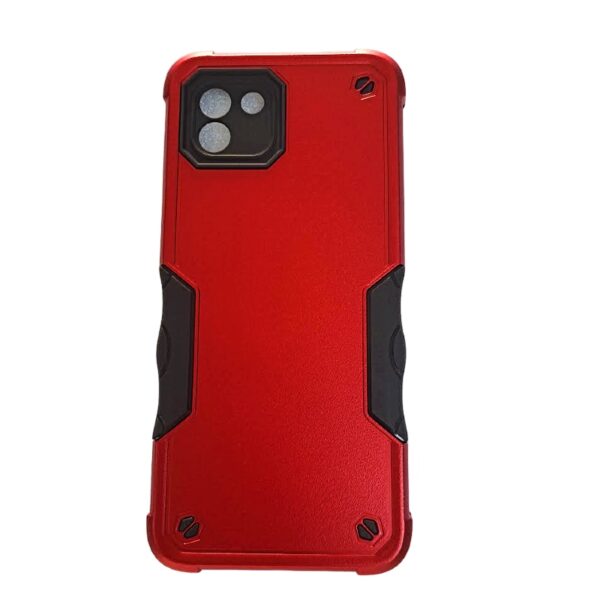 Red phone case with black sides