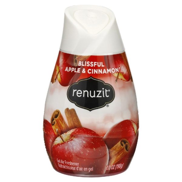 Renuzit Gel Air Freshener 7 Oz Blissful Apple Cinnamon