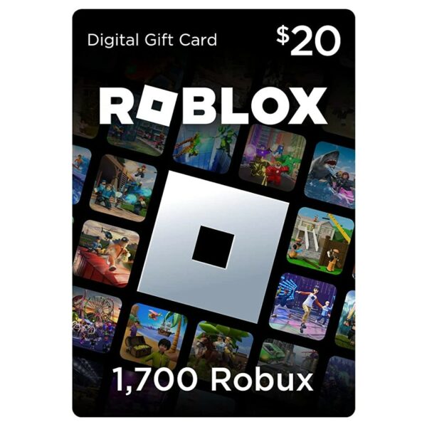 Roblox 20 Digital Gift Cards