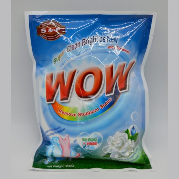 S F Trading Wow Ultra Clean Detergent Powder with Softener 350g 1
