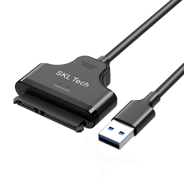 SKL Tech USB 3.0 SATA III Hard Drive Adapter Cable SATA to USB Adapter Cable 9 inch