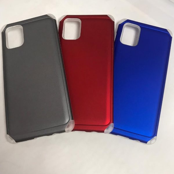 Samsung Galaxy A71 Cases with Plain Color Hard Plastic Rubber Profile