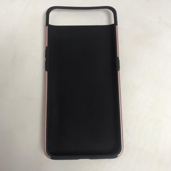 Samsung Galaxy A80 Case Hard Plastic Rubber Inside View