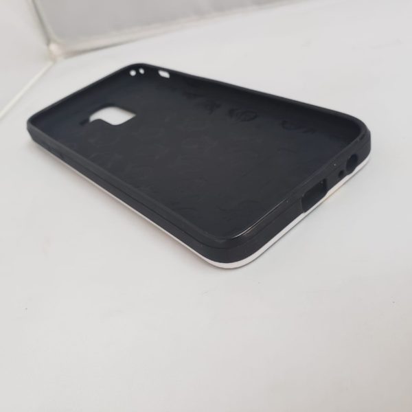 Samsung Galaxy J8 Case Plaid Louis Vuitton Port view