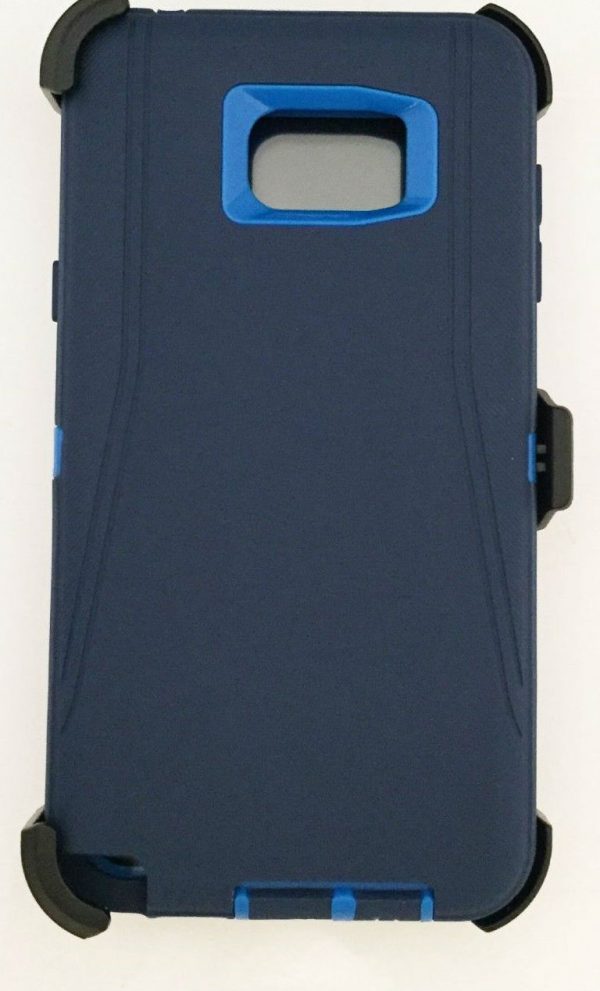 Samsung Galaxy Note 5 Defender Case black blue