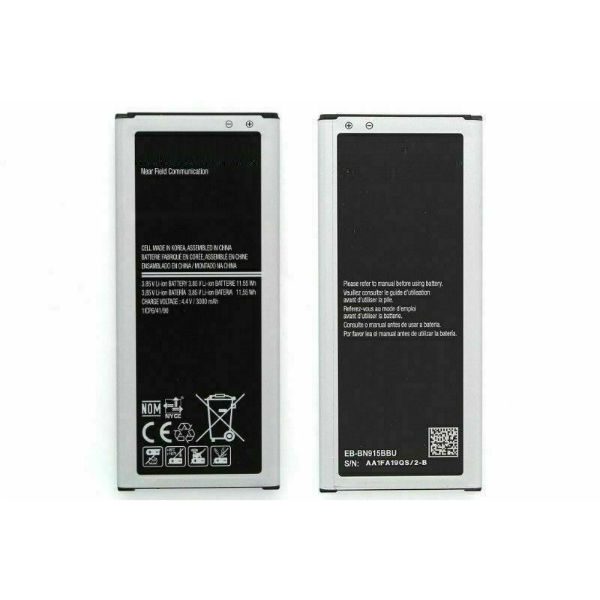 Samsung Galaxy Note Edge Battery 3000 mAh EB BN915BBU Genuine Original OEM angles