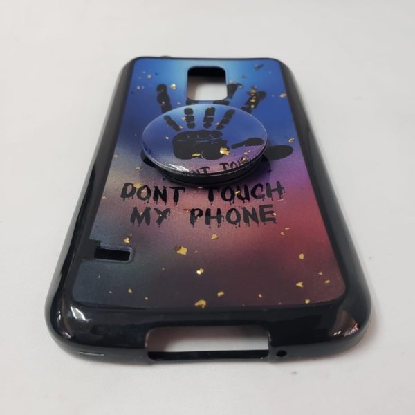 Samsung Galaxy S5 Dont Touch My Phone Protective Phone Cover Case 2